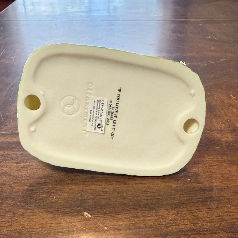 Snowbunnies Bunny Figurine dept 56 if you love it, let it go - Picture 7 of 8